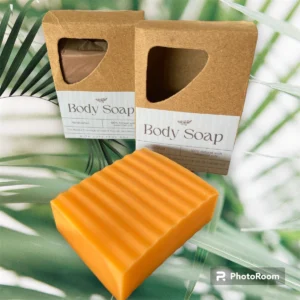 Handcrafted natural body soap