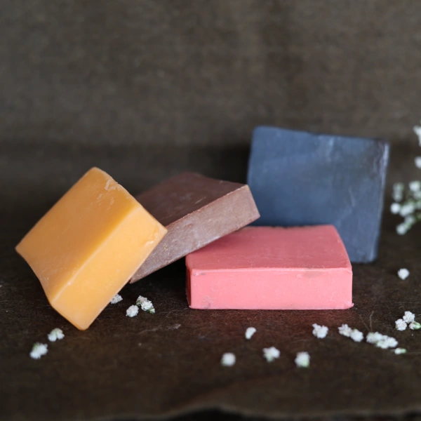 Handcrafted natural body soap