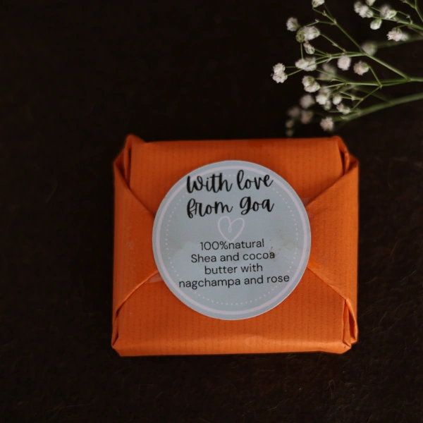 Handcrafted natural body soap